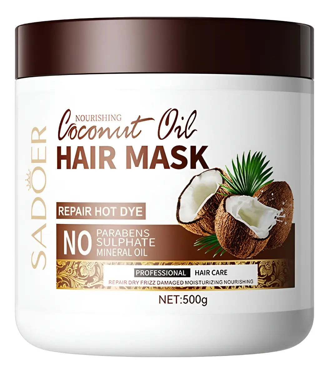 Sadoer mascara para pelo 500ml